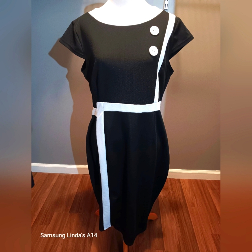Black and White Dress